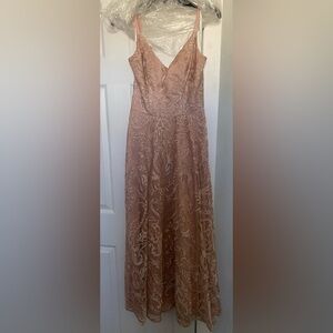 Windsor Speechless Blush Lace Dress